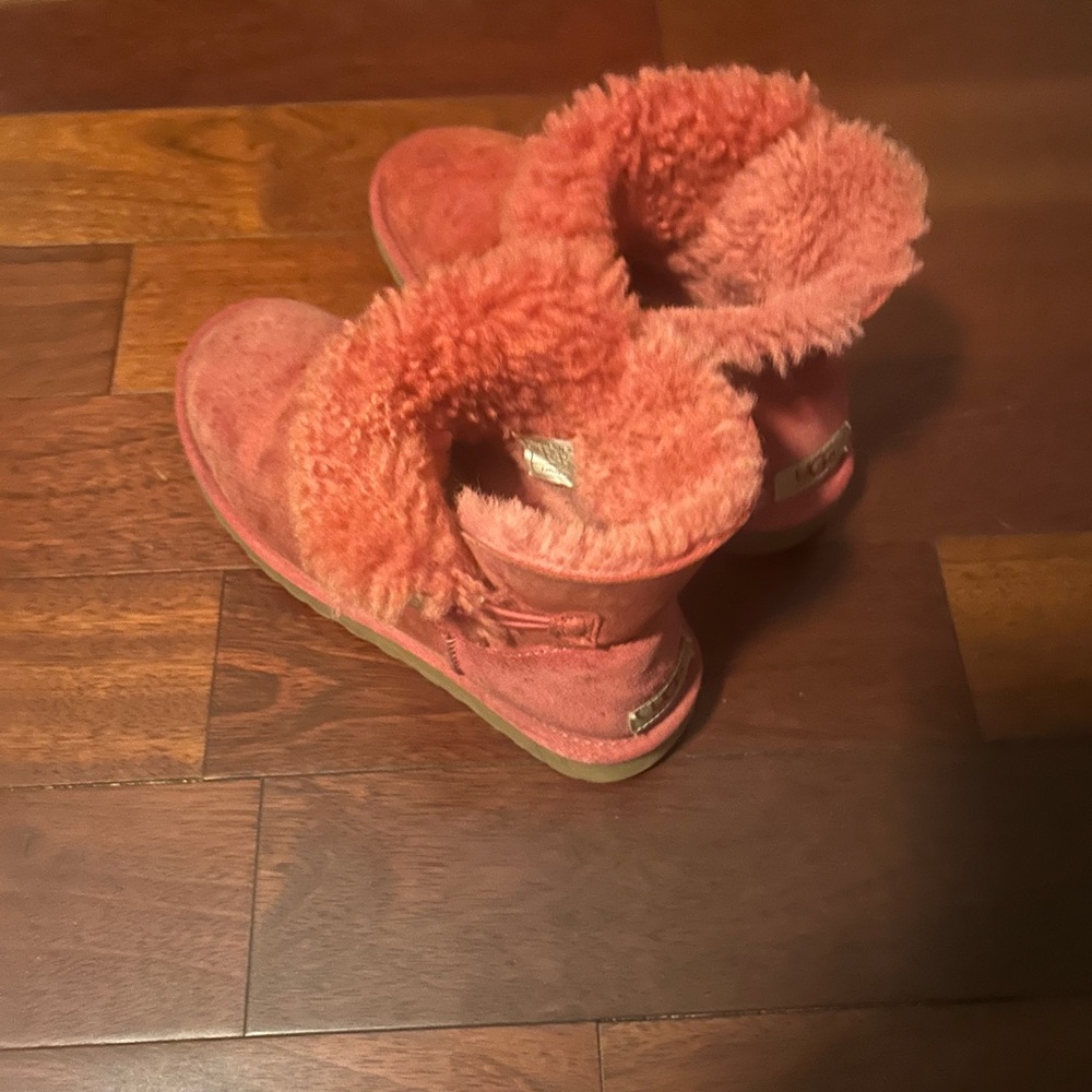 UGG Pink Short Boots